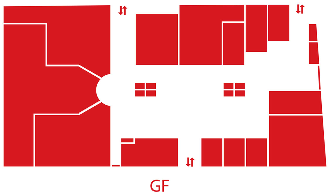 خريطة الدور الأرضي